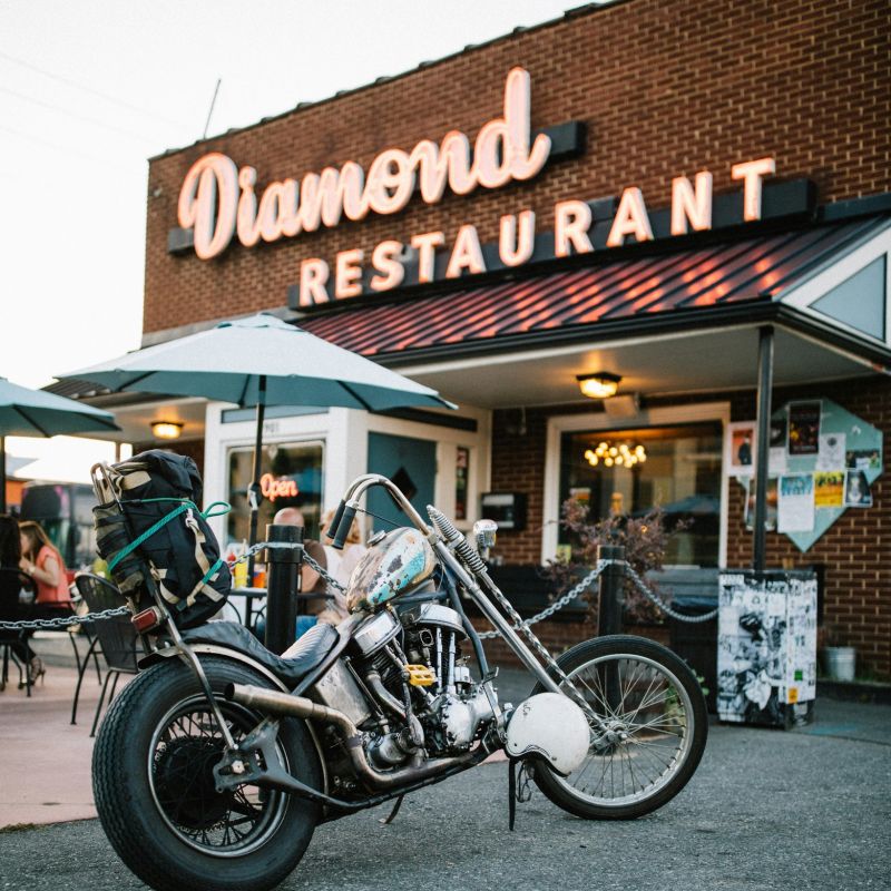 Diamond restaurant in Plaza Midwood neighborhood, Charlotte NC