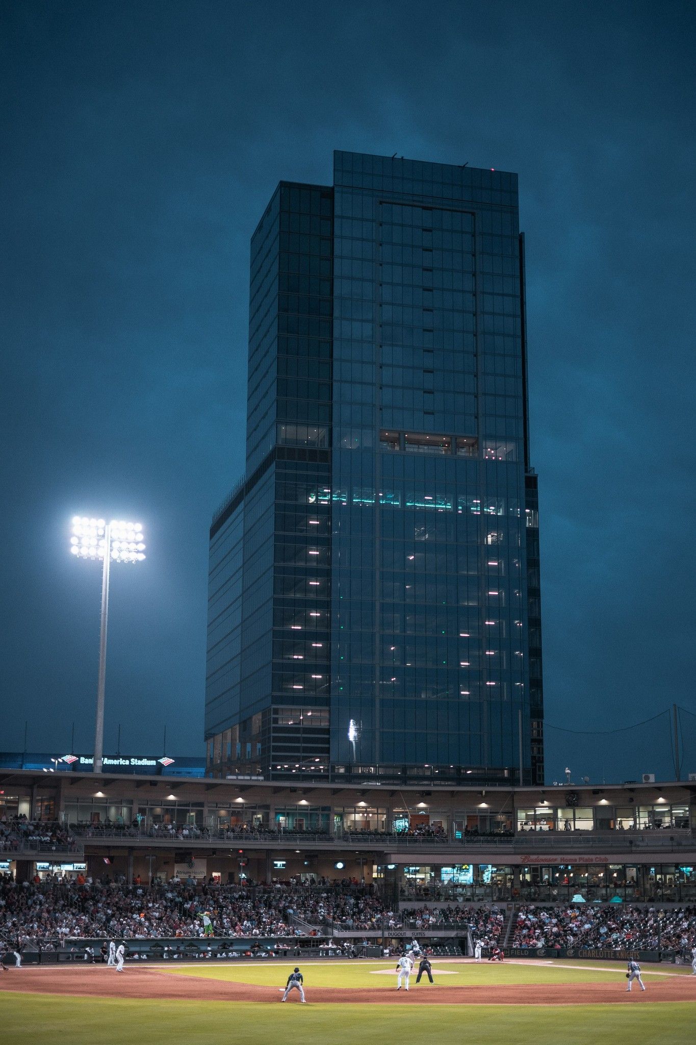 Baseball Game in Charlotte NC, Truist Field