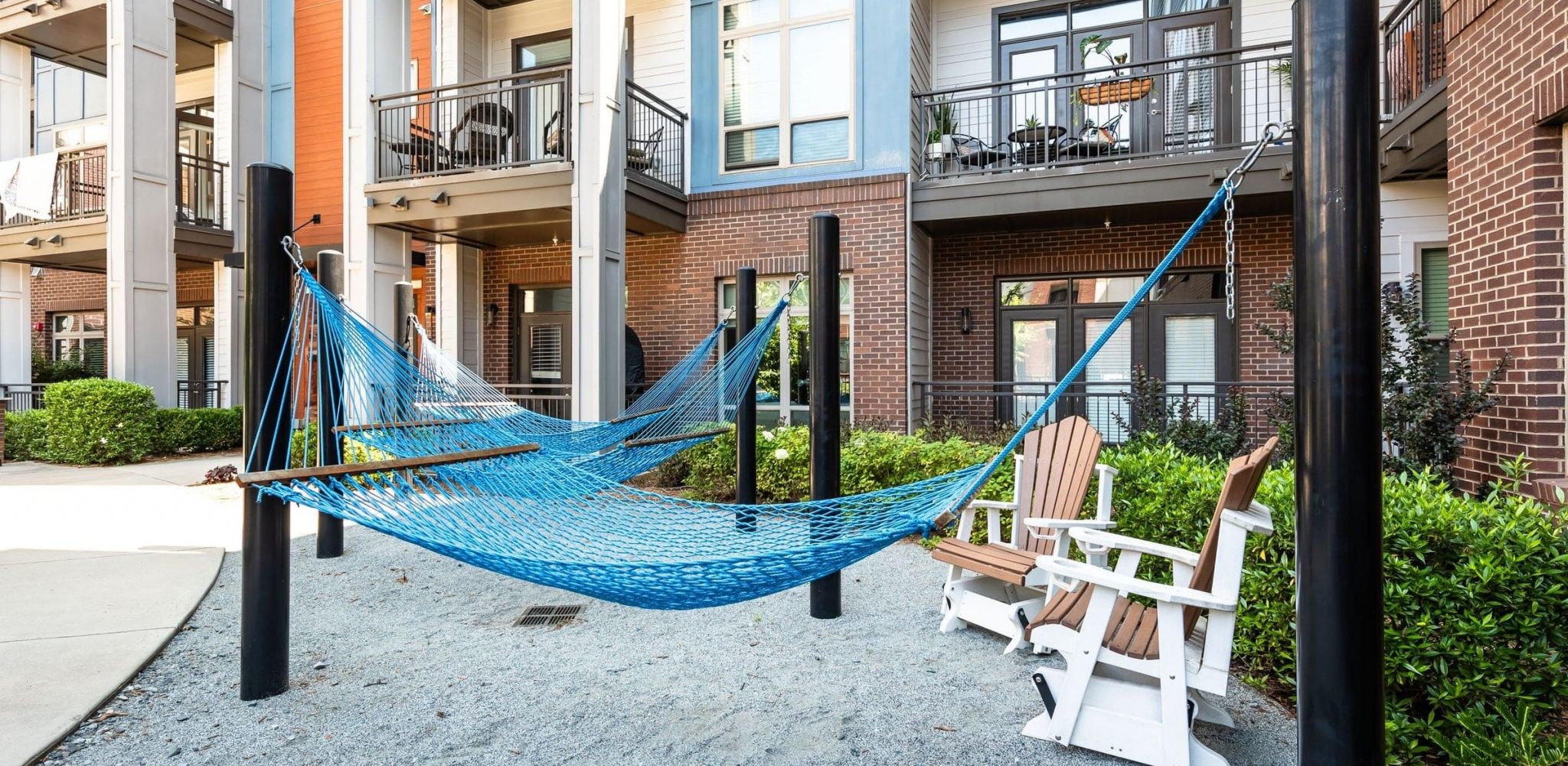 The Village at Commonwealth hammock lounge
